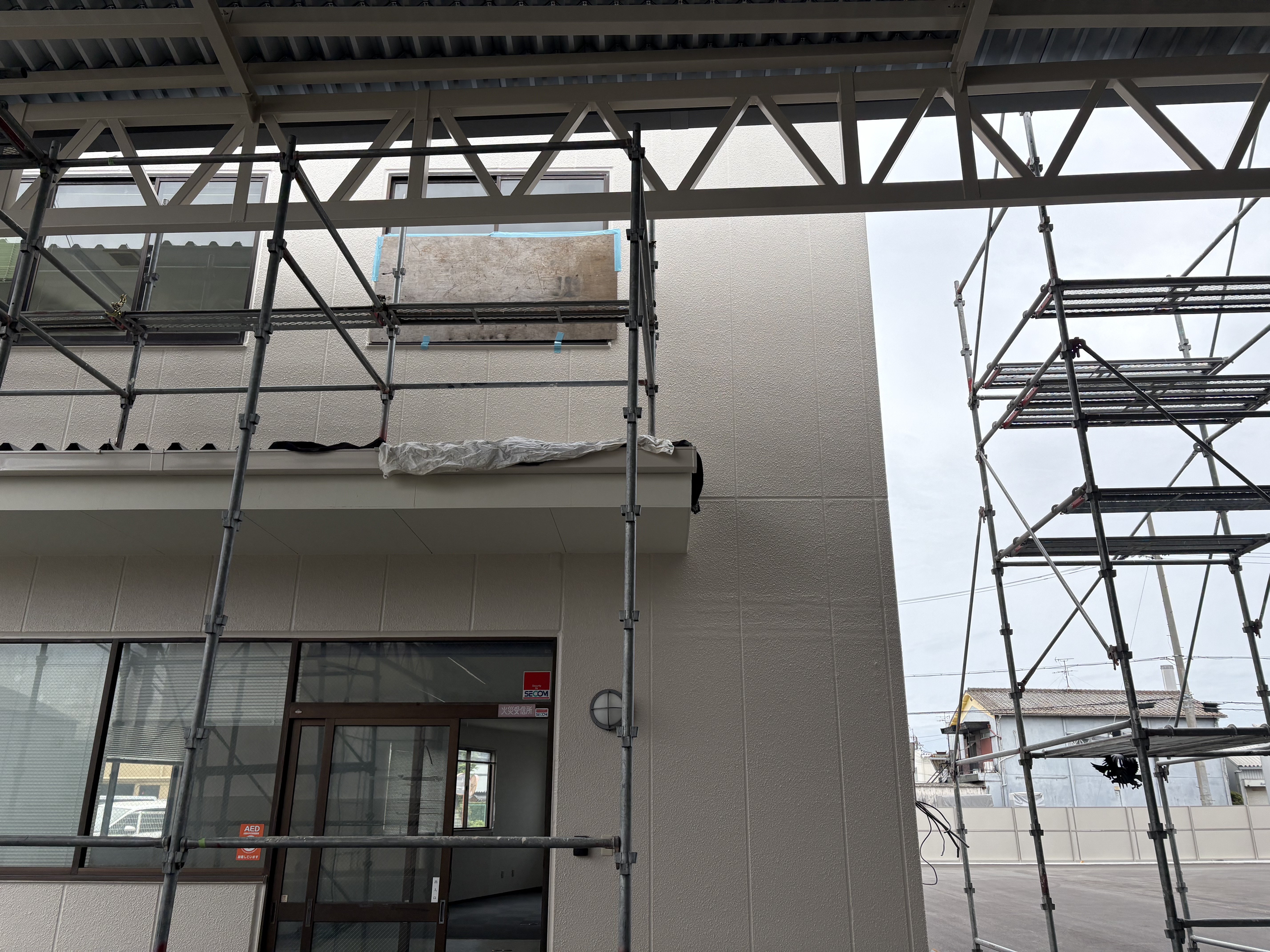 施工現場・足場